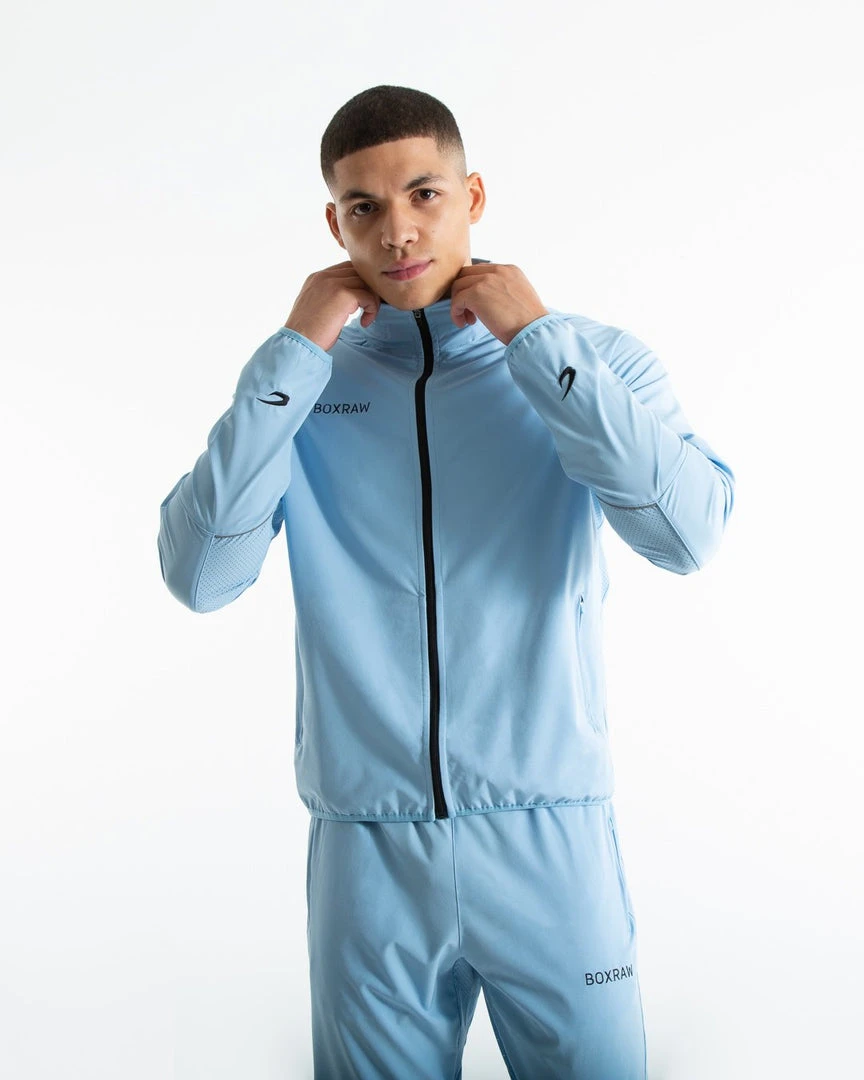 BOXRAW Men Robinson Jacket - Baby Blue 4 BOXRAW Men Robinson Jacket - Baby Blue