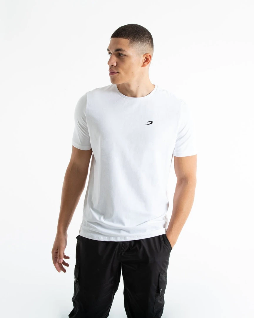 BOXRAW Men Clothing Strike T-Shirt - White 4 BOXRAW Men Clothing Strike T-Shirt - White