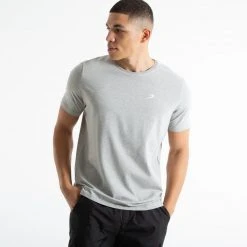 BOXRAW Men Strike T-Shirt - Grey Marl