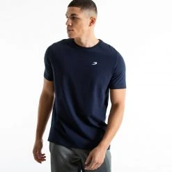 BOXRAW Men Strike T-Shirt - Navy Clothing