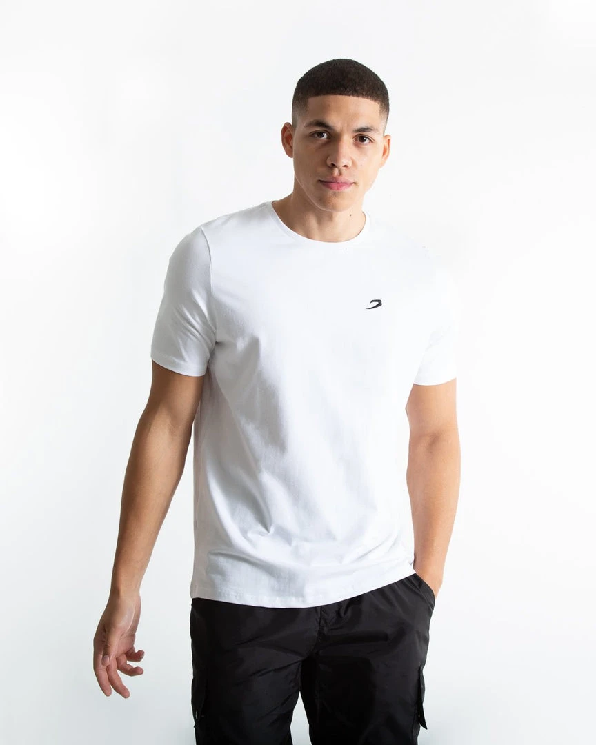BOXRAW Men Clothing Strike T-Shirt - White 3 BOXRAW Men Clothing Strike T-Shirt - White