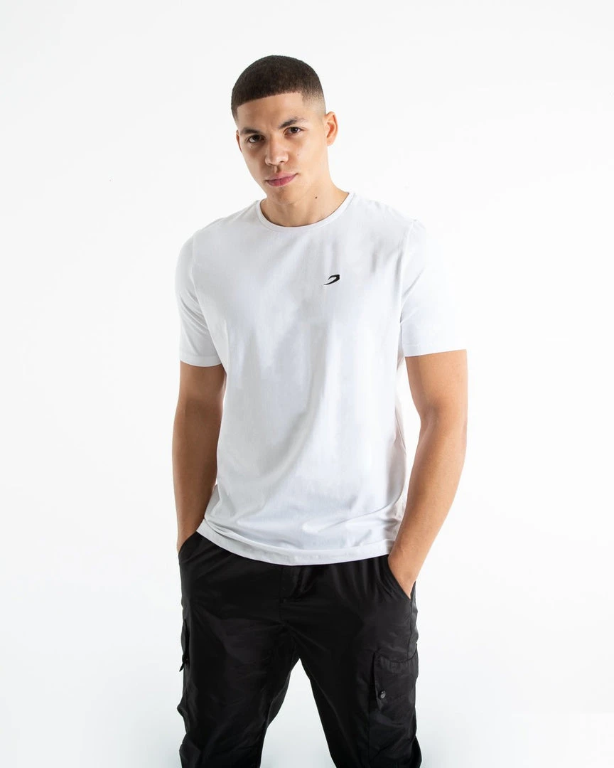 BOXRAW Men Clothing Strike T-Shirt - White 1 BOXRAW Men Clothing Strike T-Shirt - White