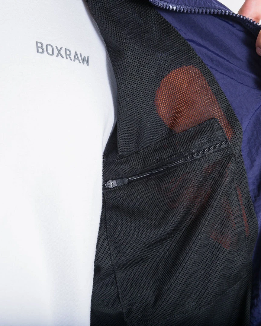 BOXRAW Men Walker Track Jacket - Black/Navy/Orange Clothing 8 BOXRAW Men Walker Track Jacket - Black/Navy/Orange Clothing