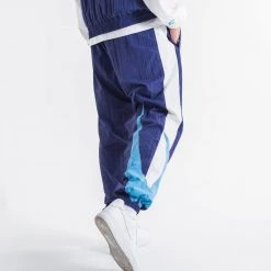 BOXRAW Men Walker Track Bottoms - White/Navy