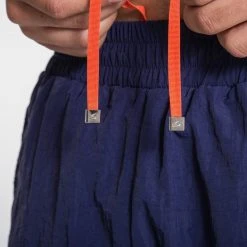 BOXRAW Men Clothing Walker Track Bottoms - Black/Navy/Orange