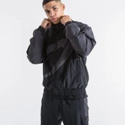 BOXRAW Men Walker Track Jacket - Triple Black Best Sellers 12 BOXRAW Men Walker Track Jacket - Triple Black Best Sellers