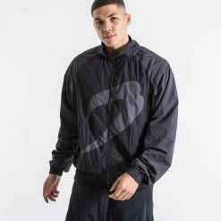 BOXRAW Men Walker Track Jacket - Triple Black Best Sellers