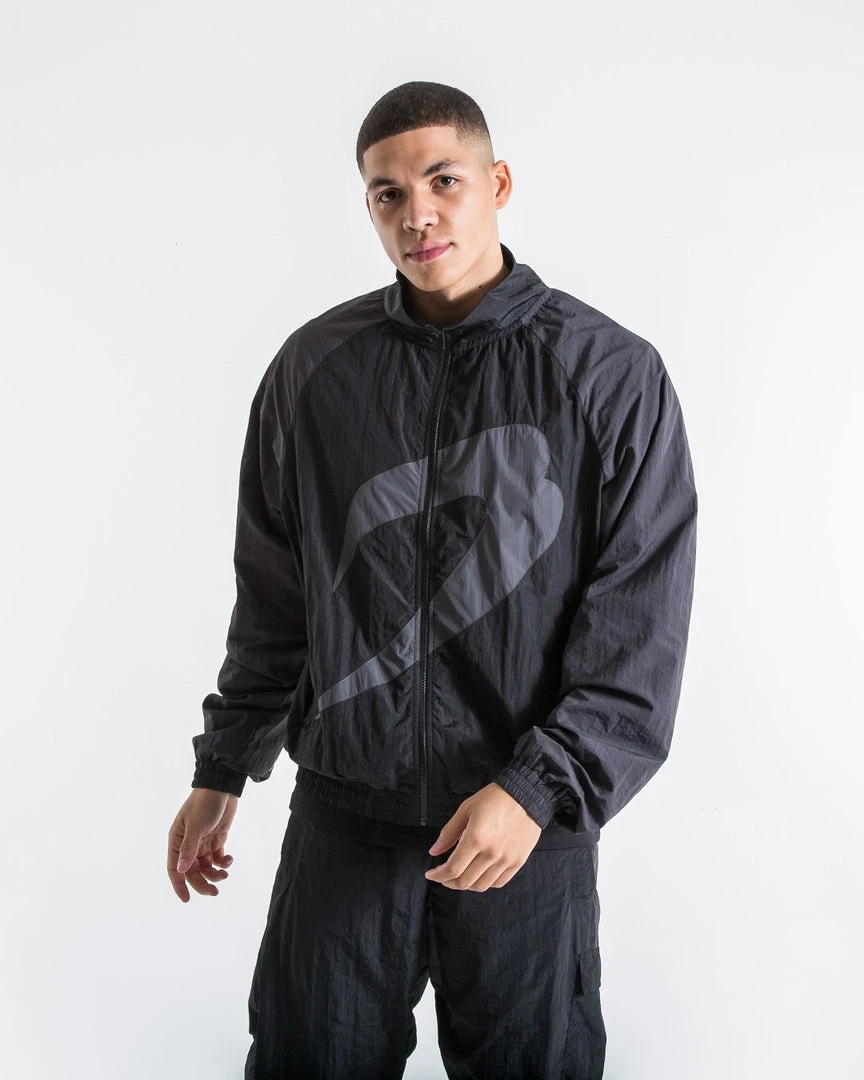 BOXRAW Men Walker Track Jacket - Triple Black Best Sellers 1 BOXRAW Men Walker Track Jacket - Triple Black Best Sellers