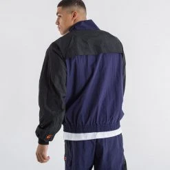 BOXRAW Men Walker Track Jacket - Black/Navy/Orange Clothing 15 BOXRAW Men Walker Track Jacket - Black/Navy/Orange Clothing