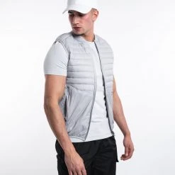 BOXRAW Men Nelson Gilet - Light Grey New Releases