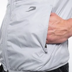 BOXRAW Men Nelson Gilet - Light Grey New Releases