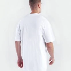 BOXRAW Men Oversized Strike T-Shirt - White Clothing 12 BOXRAW Men Oversized Strike T-Shirt - White Clothing