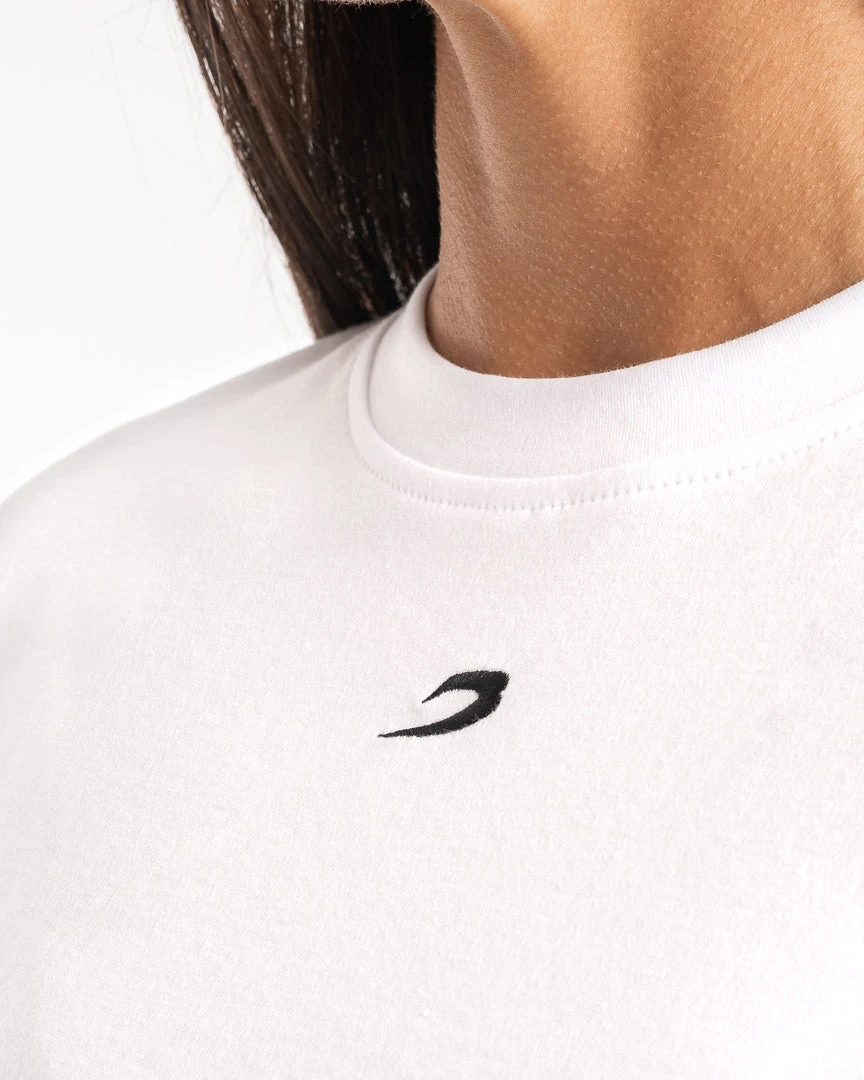 BOXRAW Women Oversized Strike T-Shirt - White Clothing 5 BOXRAW Women Oversized Strike T-Shirt - White Clothing