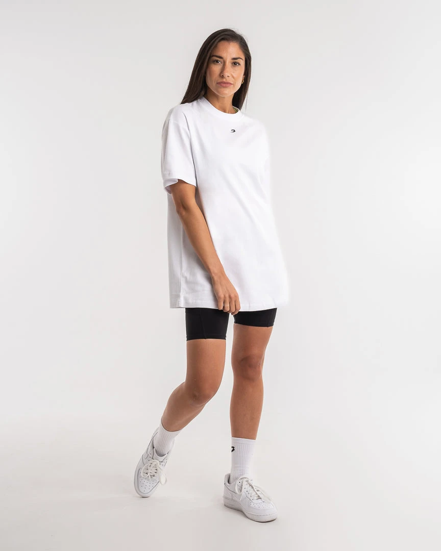 BOXRAW Women Oversized Strike T-Shirt - White Clothing 6 BOXRAW Women Oversized Strike T-Shirt - White Clothing