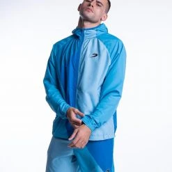 BOXRAW Men Ramos Windbreaker Jacket - Blue New Releases