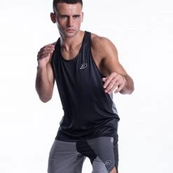 BOXRAW Men Ramos Tank - Charcoal New Releases 8 BOXRAW Men Ramos Tank - Charcoal New Releases