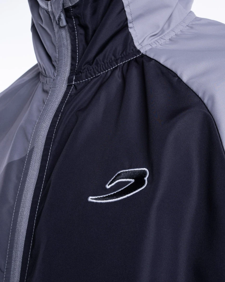 BOXRAW Men New Releases Ramos Windbreaker Jacket - Charcoal 6 BOXRAW Men New Releases Ramos Windbreaker Jacket - Charcoal