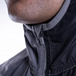 BOXRAW Men New Releases Ramos Windbreaker Jacket - Charcoal 16 BOXRAW Men New Releases Ramos Windbreaker Jacket - Charcoal