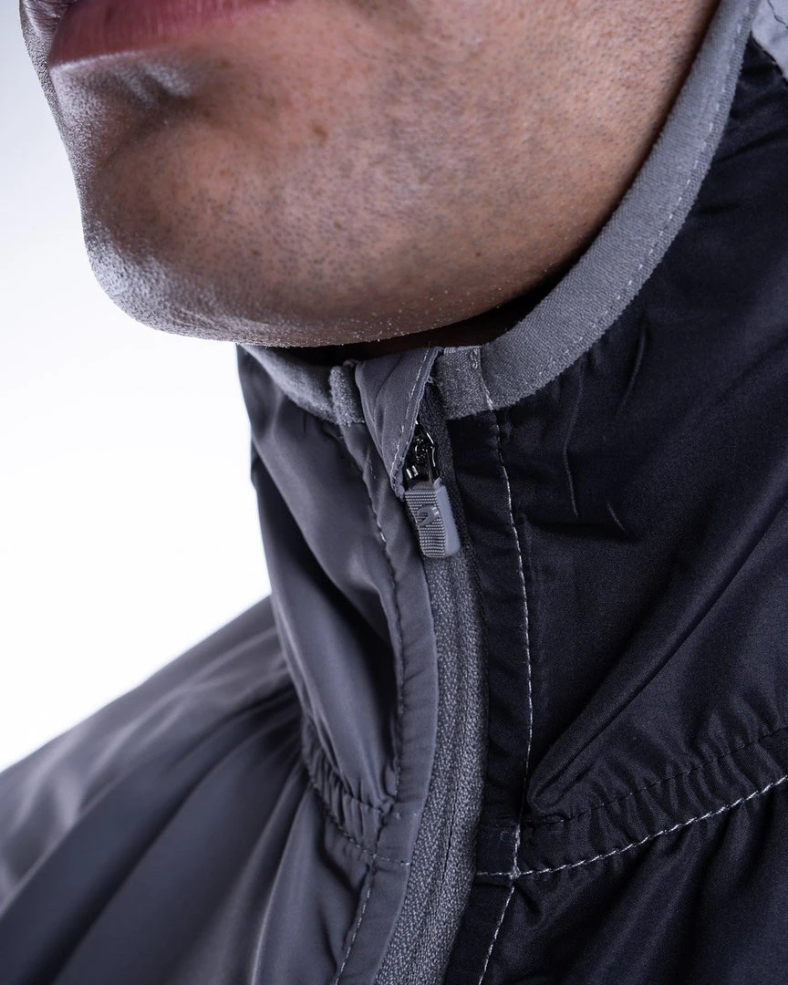 BOXRAW Men New Releases Ramos Windbreaker Jacket - Charcoal 7 BOXRAW Men New Releases Ramos Windbreaker Jacket - Charcoal