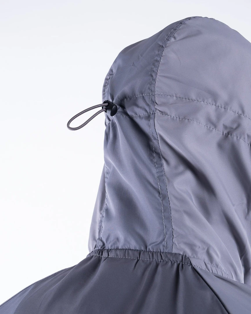 BOXRAW Men New Releases Ramos Windbreaker Jacket - Charcoal 9 BOXRAW Men New Releases Ramos Windbreaker Jacket - Charcoal