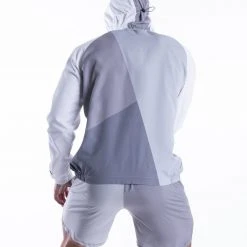 BOXRAW Men Ramos Windbreaker Jacket - Grey New Releases