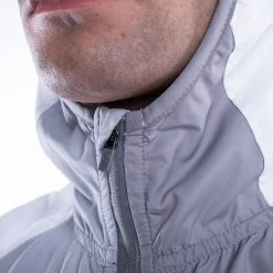 BOXRAW Men Ramos Windbreaker Jacket - Grey New Releases