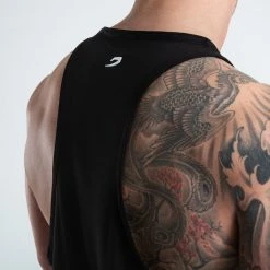 BOXRAW Men SMRT-TEC Stringer Tank - Black Clothing 14 BOXRAW Men SMRT-TEC Stringer Tank - Black Clothing