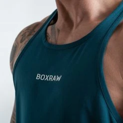 BOXRAW Men Clothing SMRT-TEC Stringer Tank - Green