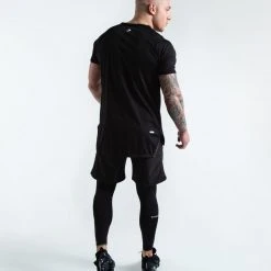 BOXRAW Men Clothing SMRT-TEC T-Shirt - Black