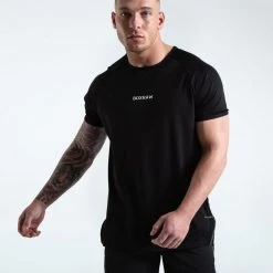 BOXRAW Men Clothing SMRT-TEC T-Shirt - Black