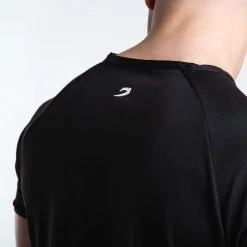 BOXRAW Men Clothing SMRT-TEC T-Shirt - Black