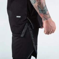 BOXRAW Men Clothing SMRT-TEC T-Shirt - Black