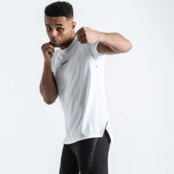 BOXRAW Men Clothing SMRT-TEC T-Shirt - White 14 BOXRAW Men Clothing SMRT-TEC T-Shirt - White