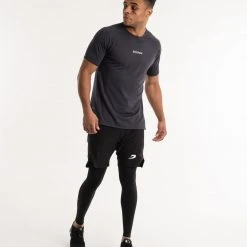 BOXRAW Men SMRT-TEC T-Shirt - Charcoal