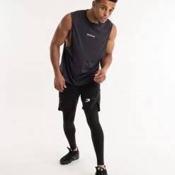 BOXRAW Men SMRT-TEC Muscle Tank - Charcoal