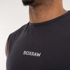BOXRAW Men SMRT-TEC Muscle Tank - Charcoal
