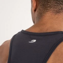 BOXRAW Men Clothing SMRT-TEC Stringer Tank - Charcoal 13 BOXRAW Men Clothing SMRT-TEC Stringer Tank - Charcoal