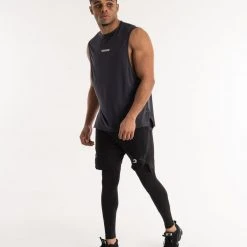 BOXRAW Men SMRT-TEC Muscle Tank - Charcoal