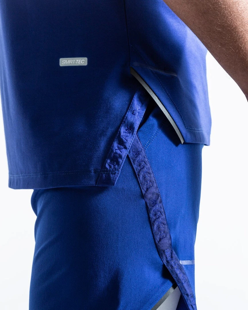 BOXRAW Men SMRT-TEC Muscle Tank - Blue Clothing 7 BOXRAW Men SMRT-TEC Muscle Tank - Blue Clothing