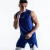 BOXRAW Men SMRT-TEC Muscle Tank - Blue Clothing
