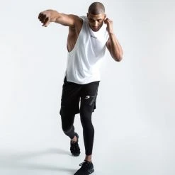 BOXRAW Men Boxing Essentials SMRT-TEC Muscle Tank - White