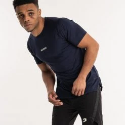 BOXRAW Men SMRT-TEC T-Shirt - Navy Boxing Essentials