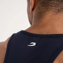 BOXRAW Men SMRT-TEC Stringer Tank - Navy Clothing