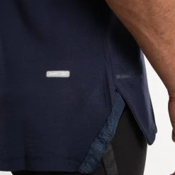 BOXRAW Men SMRT-TEC Stringer Tank - Navy Clothing