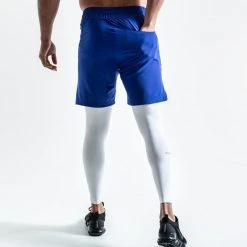 BOXRAW Men Pep Shorts (2-In-1 Training Tights) - Blue/White 13 BOXRAW Men Pep Shorts (2-In-1 Training Tights) - Blue/White