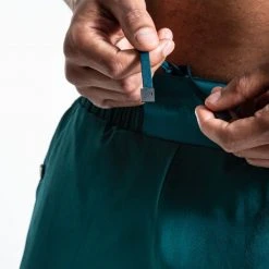 BOXRAW Men Pep Shorts (2-In-1 Training Tights) - Green/White Clothing