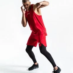 BOXRAW Men Clothing SMRT-TEC Stringer Tank - Red