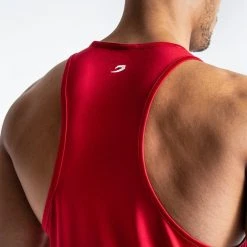 BOXRAW Men Clothing SMRT-TEC Stringer Tank - Red