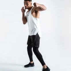 BOXRAW Men Clothing SMRT-TEC Stringer Tank - White