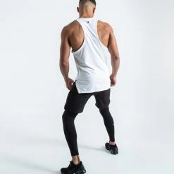 BOXRAW Men Clothing SMRT-TEC Stringer Tank - White